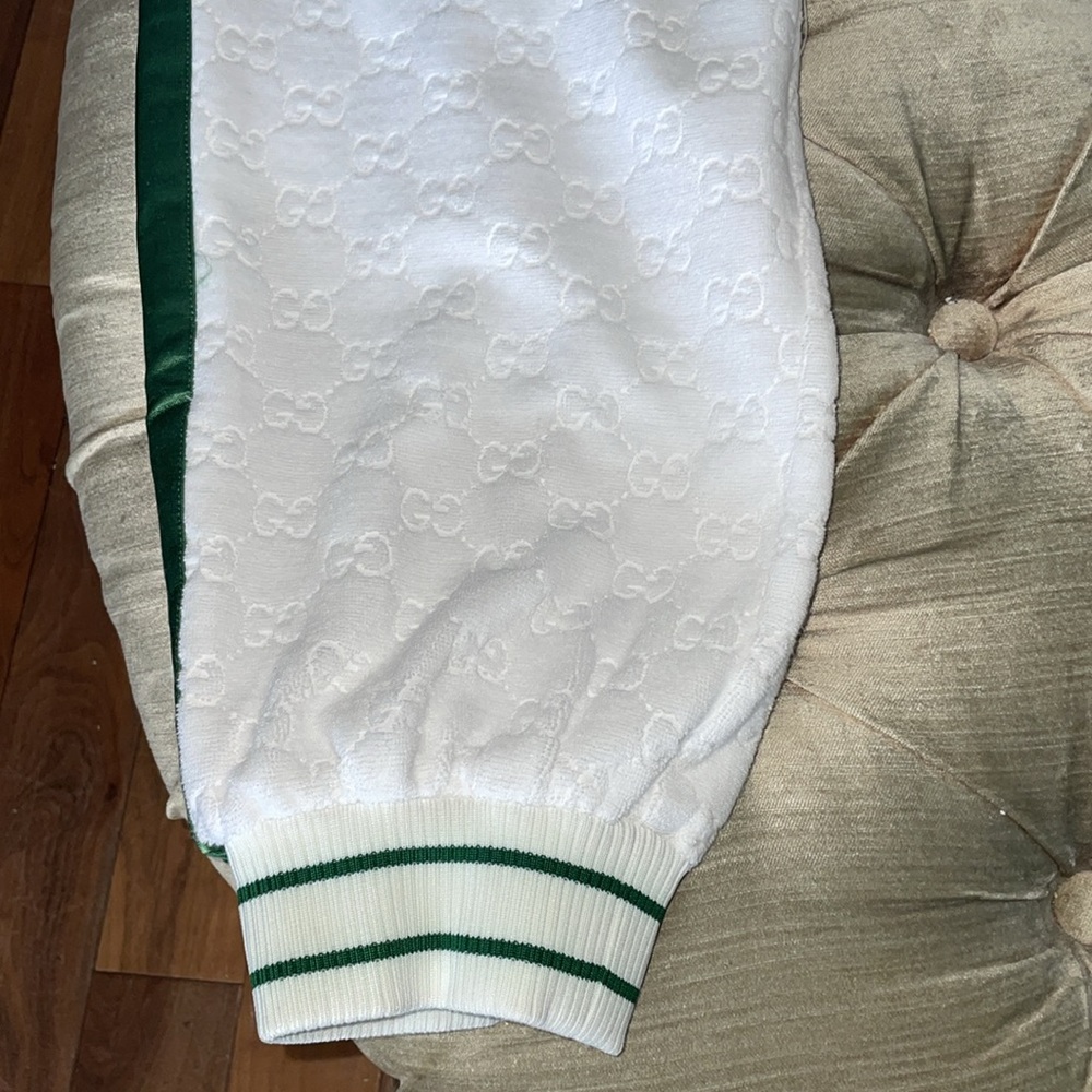 New Gucci mens terry cloth jogging pants - Picture 2 of 13